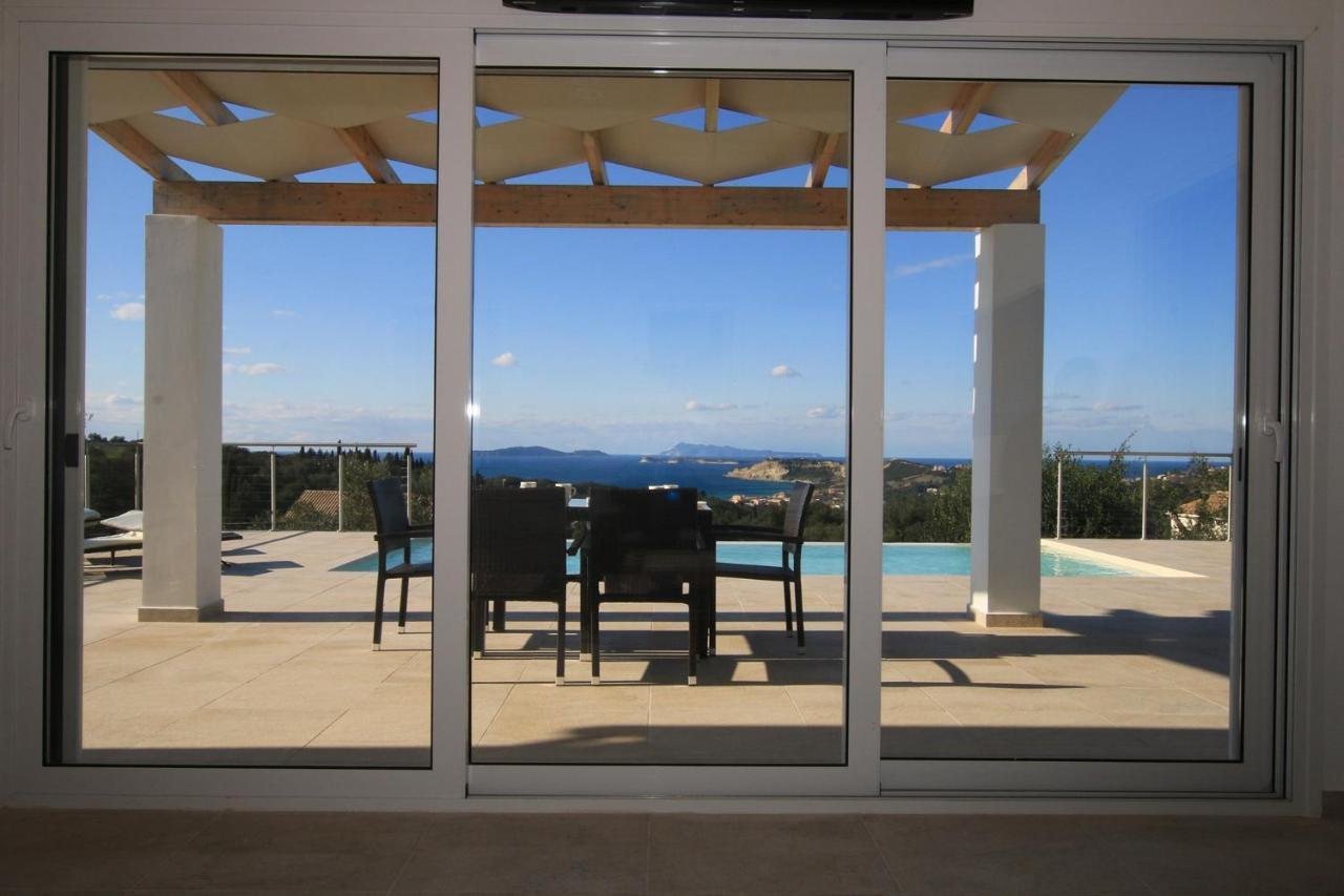 Sunset Sea View Villa 6 Arílasz Kültér fotó